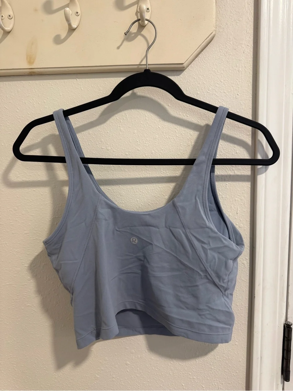 lululemon Light Blue Cropped Tank
